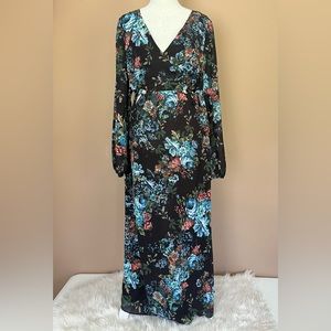 {LPA} Georgette Dress in Antique Floral - Women's Medium